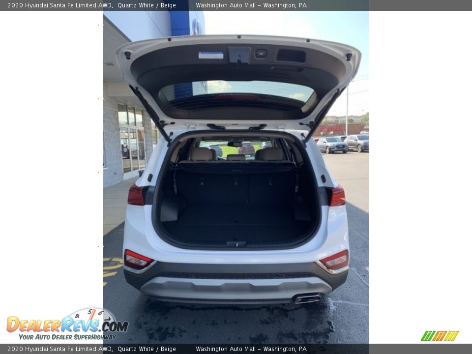 2020 Hyundai Santa Fe Limited AWD Quartz White / Beige Photo #22