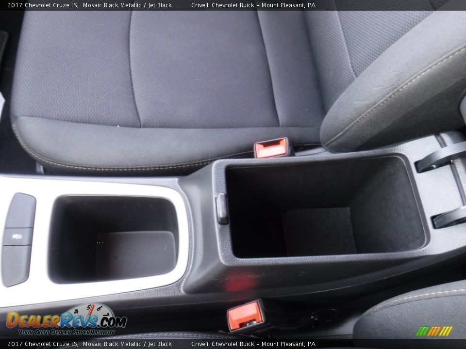 2017 Chevrolet Cruze LS Mosaic Black Metallic / Jet Black Photo #17