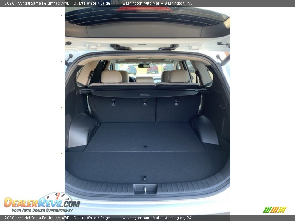 2020 Hyundai Santa Fe Limited AWD Quartz White / Beige Photo #23
