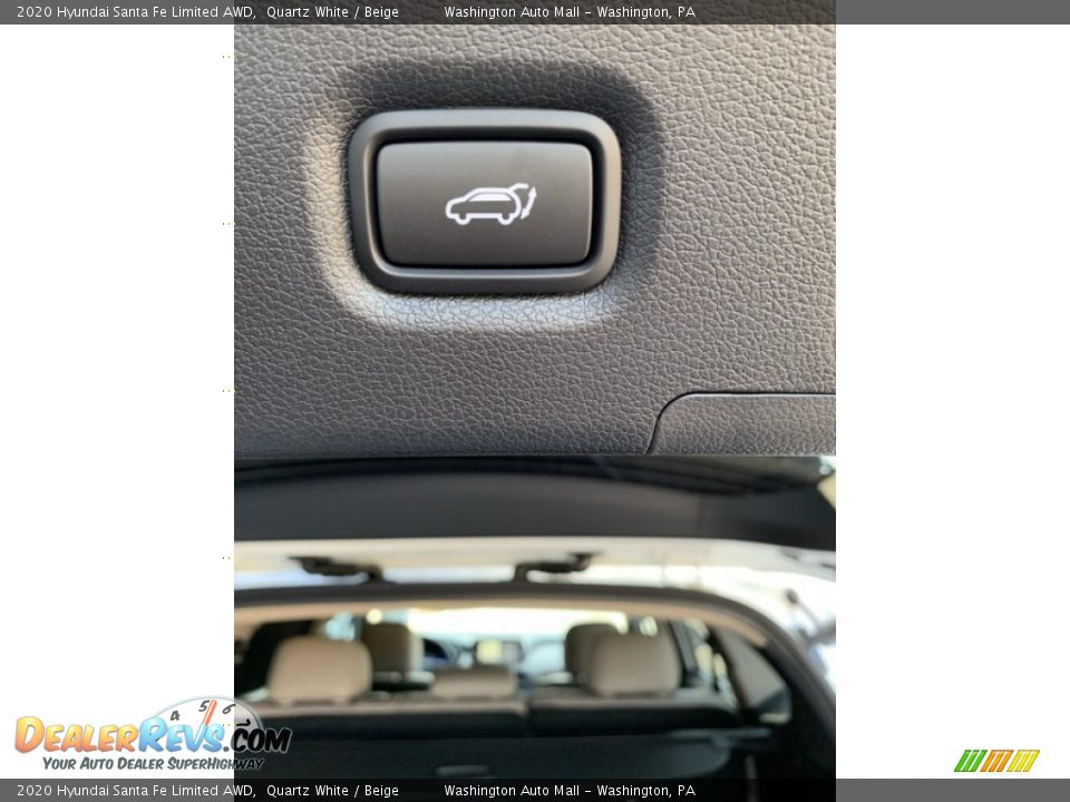 2020 Hyundai Santa Fe Limited AWD Quartz White / Beige Photo #24
