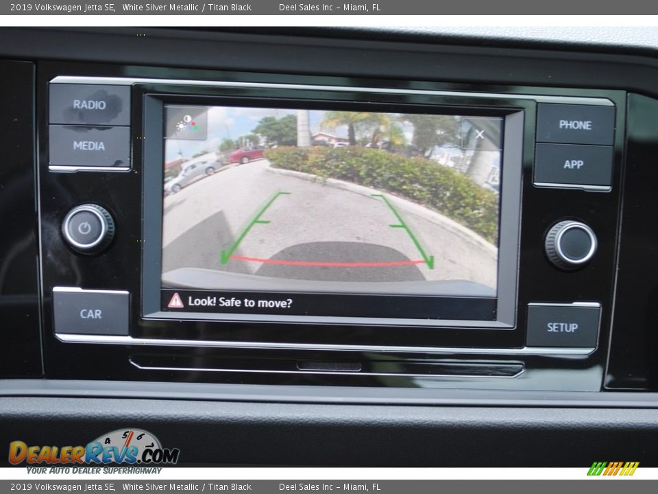 2019 Volkswagen Jetta SE White Silver Metallic / Titan Black Photo #15