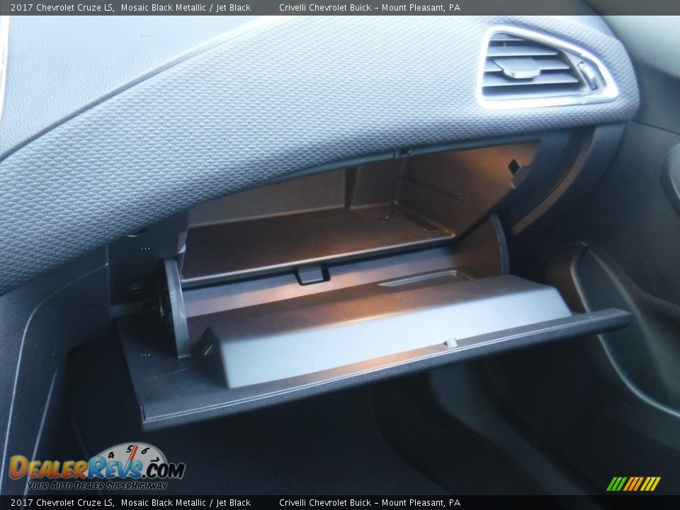 2017 Chevrolet Cruze LS Mosaic Black Metallic / Jet Black Photo #21