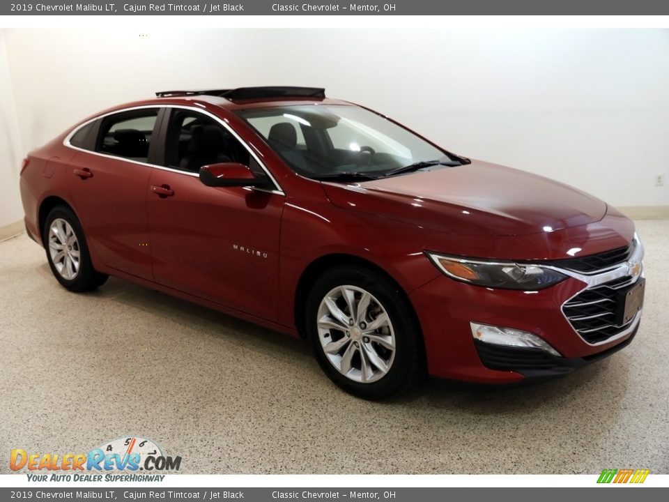 2019 Chevrolet Malibu LT Cajun Red Tintcoat / Jet Black Photo #1