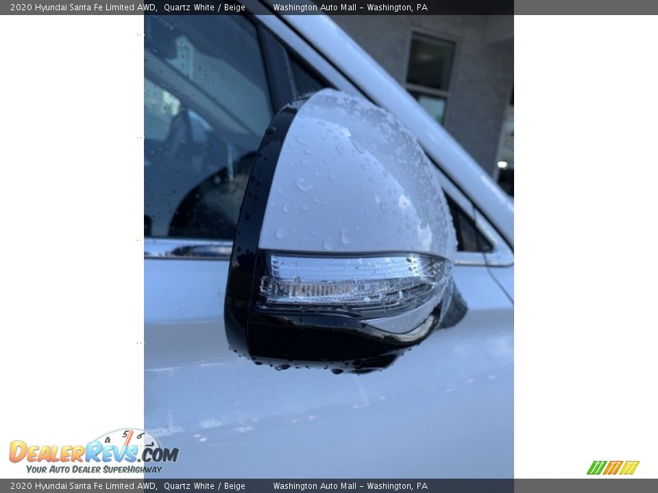2020 Hyundai Santa Fe Limited AWD Quartz White / Beige Photo #32