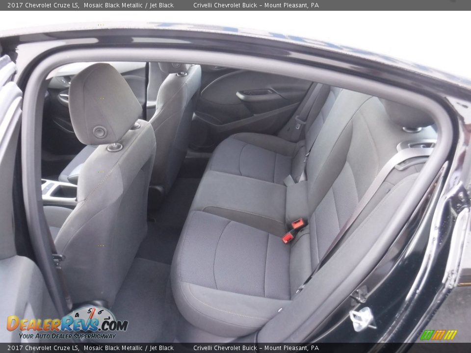 2017 Chevrolet Cruze LS Mosaic Black Metallic / Jet Black Photo #24