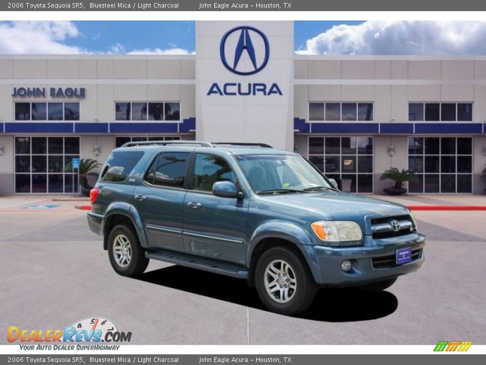 2006 Toyota Sequoia SR5 Bluesteel Mica / Light Charcoal Photo #1