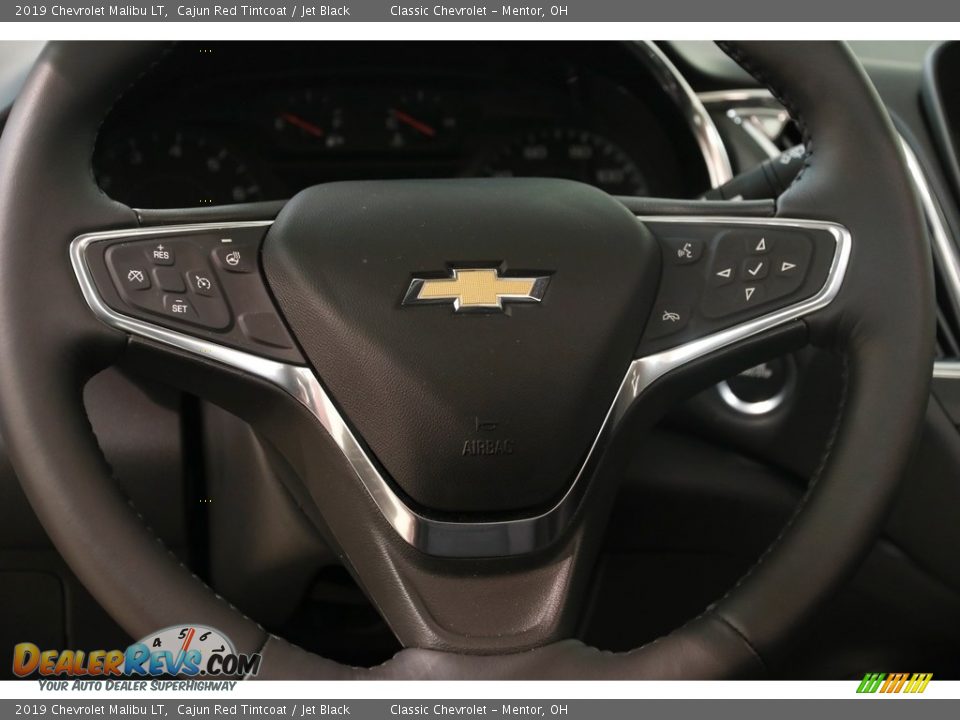 2019 Chevrolet Malibu LT Cajun Red Tintcoat / Jet Black Photo #7