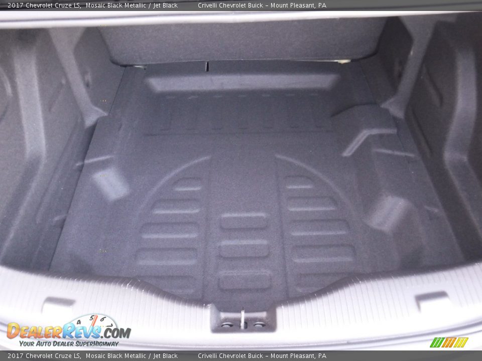 2017 Chevrolet Cruze LS Mosaic Black Metallic / Jet Black Photo #26