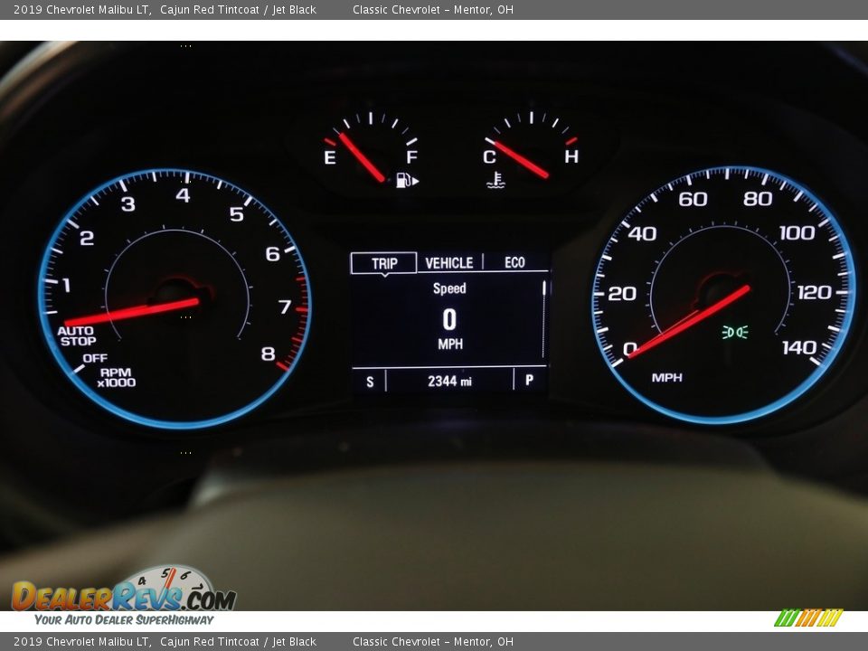 2019 Chevrolet Malibu LT Cajun Red Tintcoat / Jet Black Photo #8