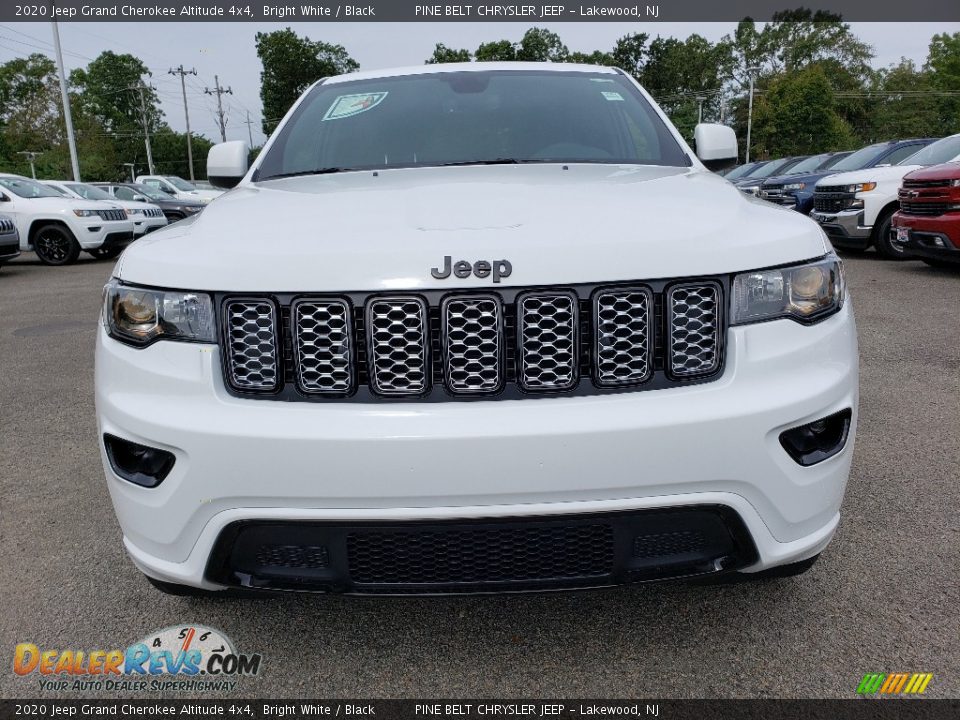 2020 Jeep Grand Cherokee Altitude 4x4 Bright White / Black Photo #2