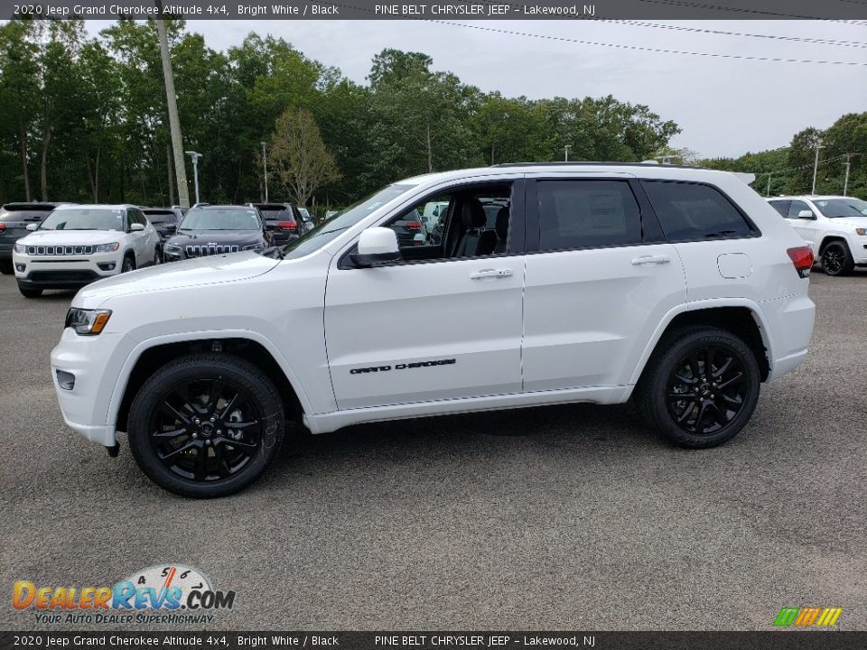 2020 Jeep Grand Cherokee Altitude 4x4 Bright White / Black Photo #3