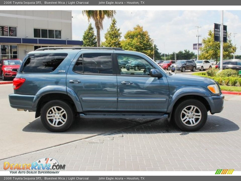 2006 Toyota Sequoia SR5 Bluesteel Mica / Light Charcoal Photo #8