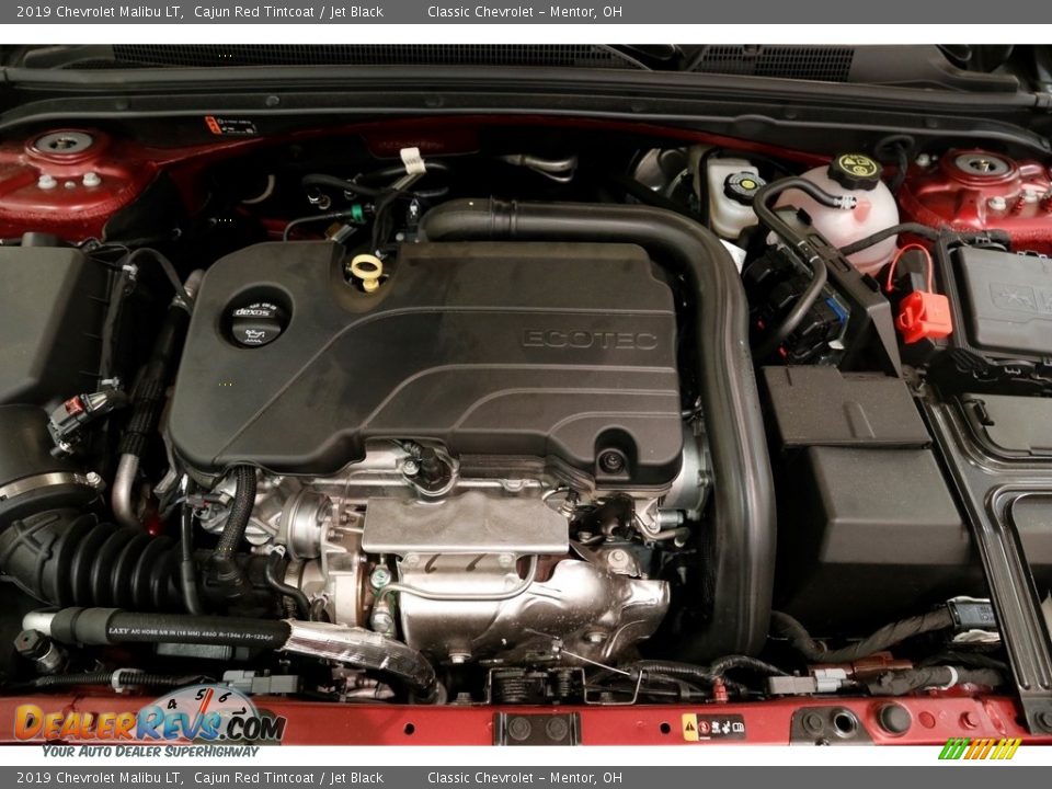 2019 Chevrolet Malibu LT Cajun Red Tintcoat / Jet Black Photo #18