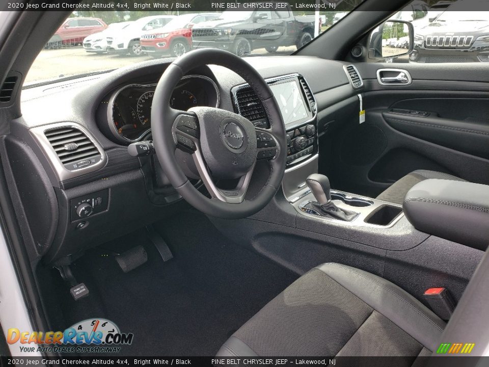 2020 Jeep Grand Cherokee Altitude 4x4 Bright White / Black Photo #7