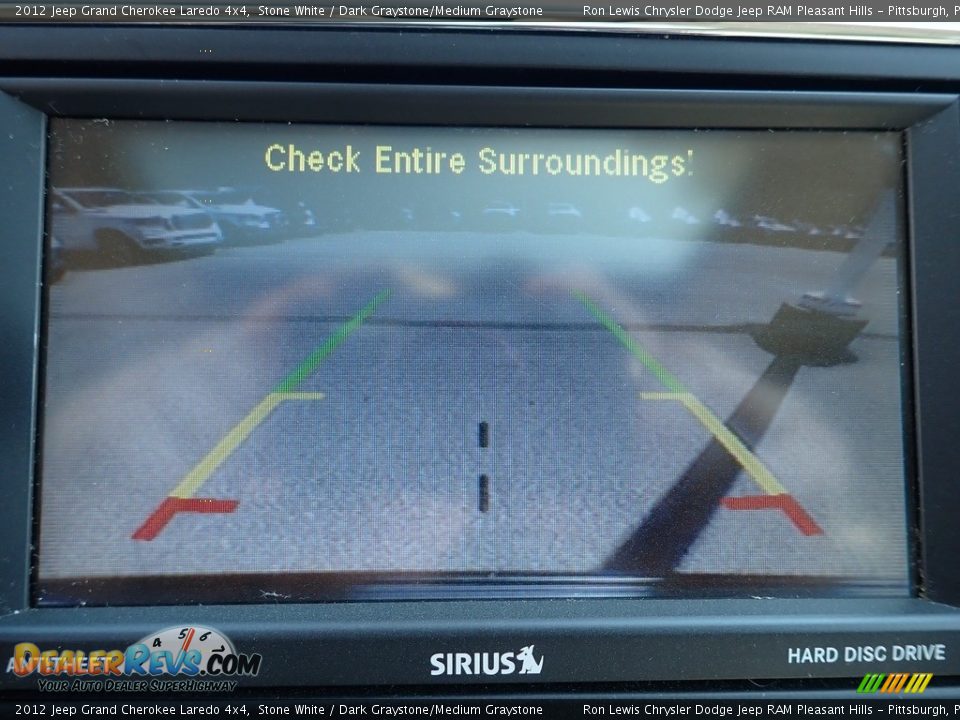 2012 Jeep Grand Cherokee Laredo 4x4 Stone White / Dark Graystone/Medium Graystone Photo #18