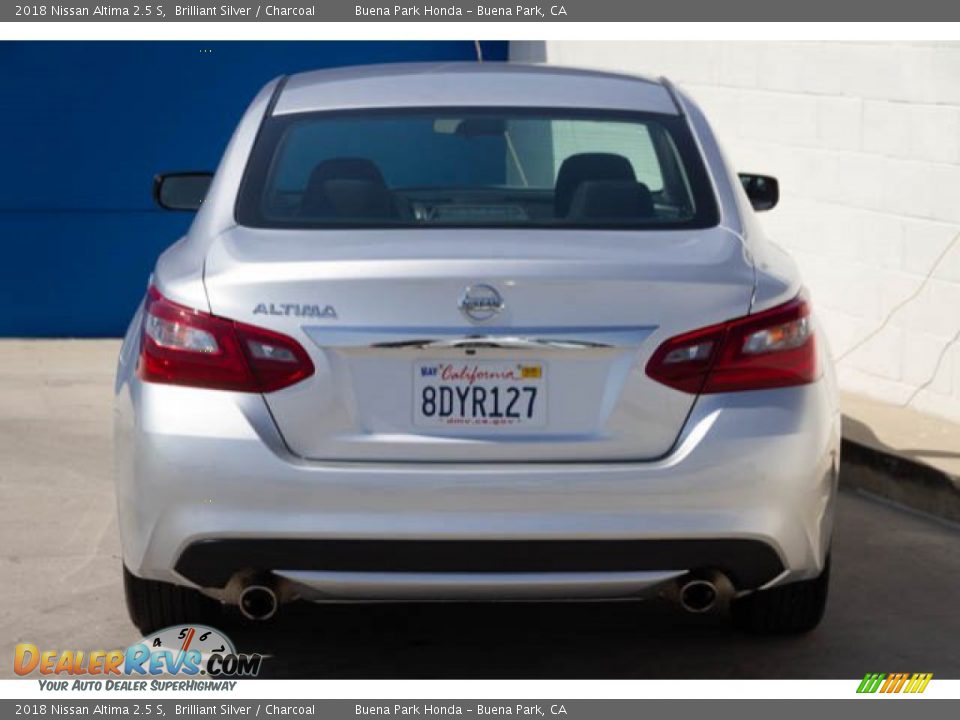 2018 Nissan Altima 2.5 S Brilliant Silver / Charcoal Photo #11