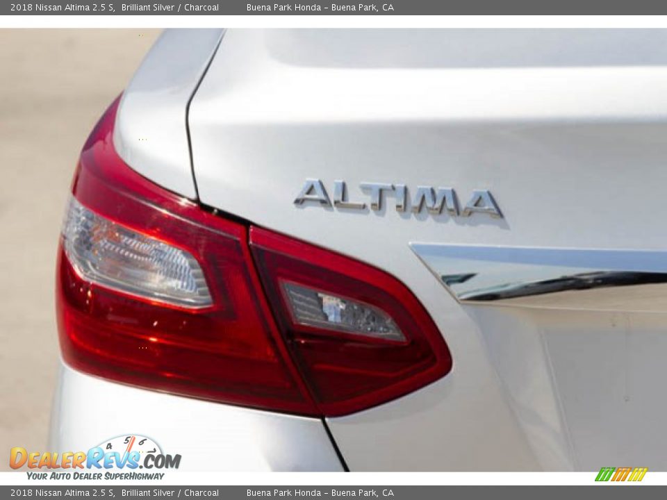 2018 Nissan Altima 2.5 S Brilliant Silver / Charcoal Photo #12