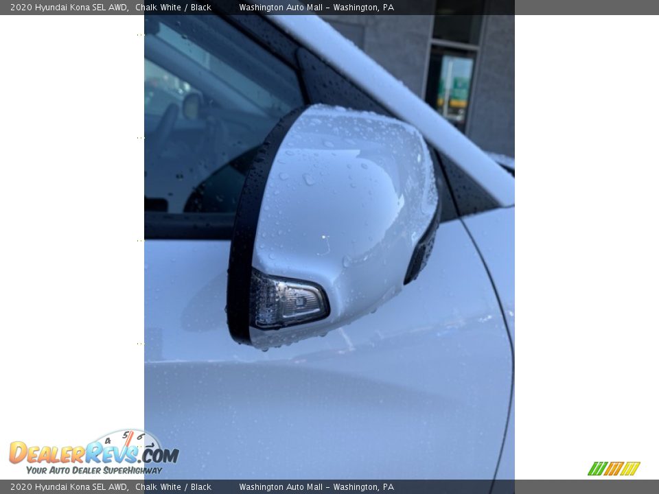 2020 Hyundai Kona SEL AWD Chalk White / Black Photo #29