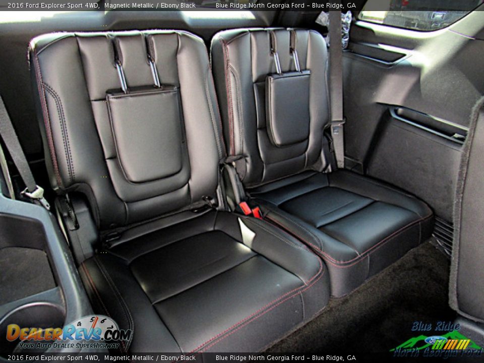 2016 Ford Explorer Sport 4WD Magnetic Metallic / Ebony Black Photo #15