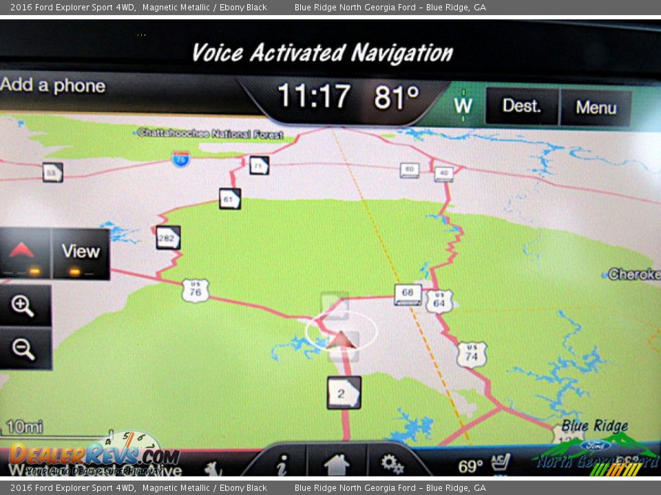 2016 Ford Explorer Sport 4WD Magnetic Metallic / Ebony Black Photo #24
