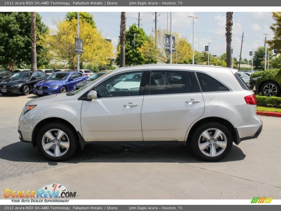 2013 Acura MDX SH-AWD Technology Palladium Metallic / Ebony Photo #4
