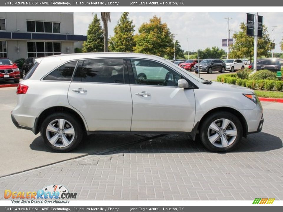 2013 Acura MDX SH-AWD Technology Palladium Metallic / Ebony Photo #8