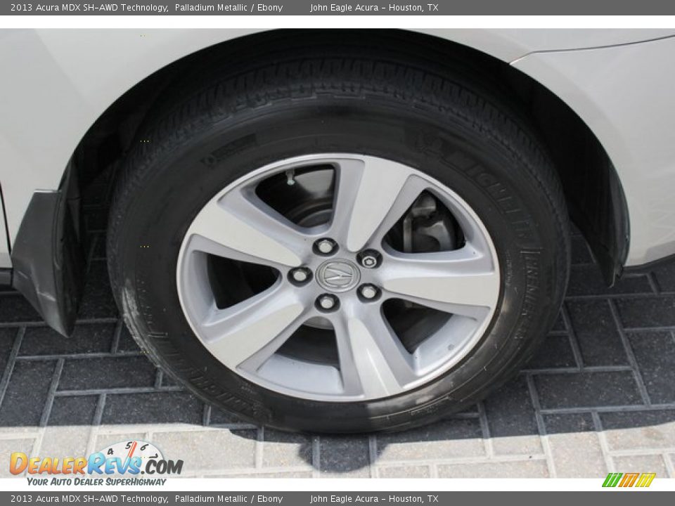 2013 Acura MDX SH-AWD Technology Palladium Metallic / Ebony Photo #9