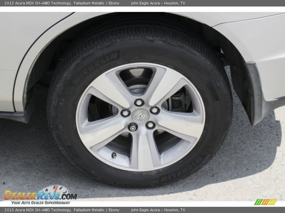 2013 Acura MDX SH-AWD Technology Palladium Metallic / Ebony Photo #12