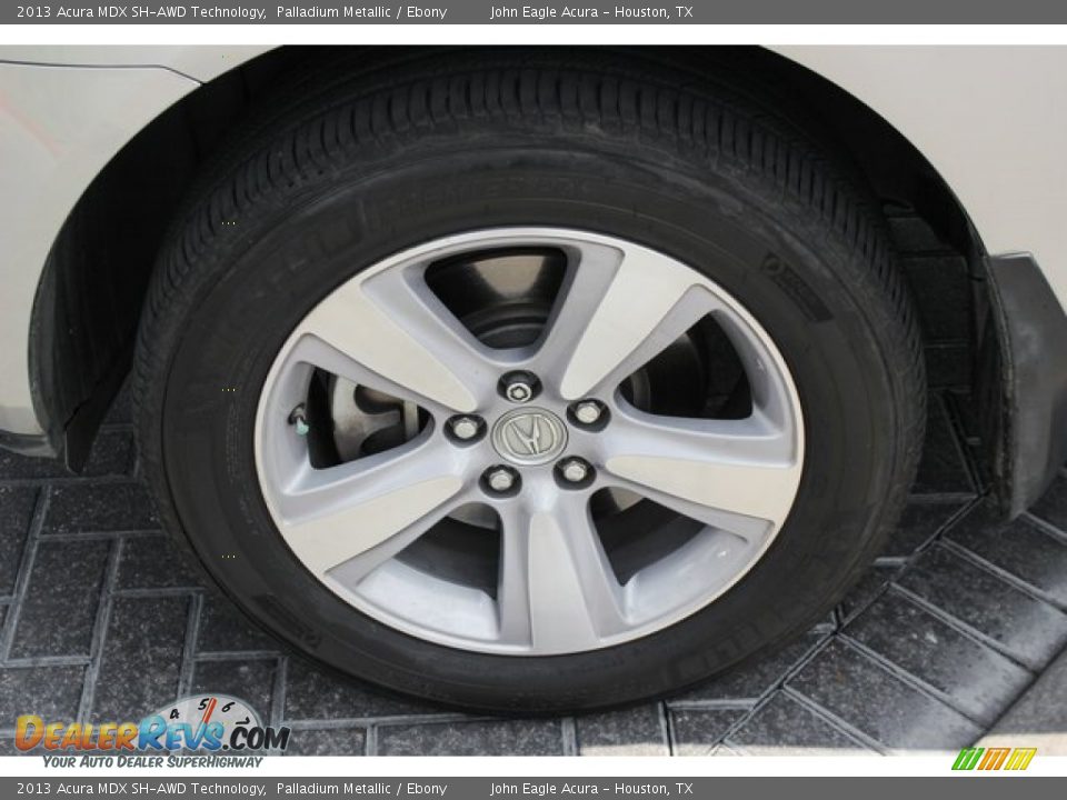 2013 Acura MDX SH-AWD Technology Palladium Metallic / Ebony Photo #13