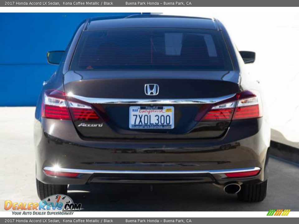 2017 Honda Accord LX Sedan Kona Coffee Metallic / Black Photo #11