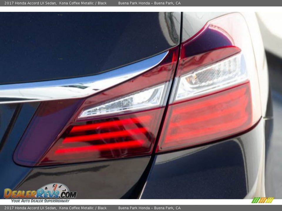 2017 Honda Accord LX Sedan Kona Coffee Metallic / Black Photo #13
