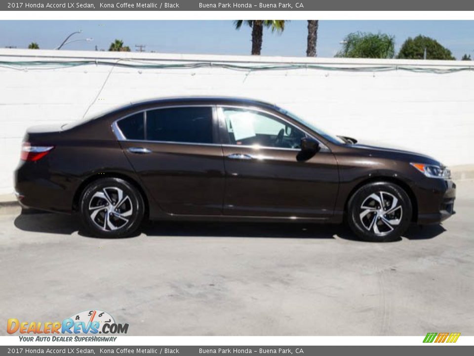 2017 Honda Accord LX Sedan Kona Coffee Metallic / Black Photo #14