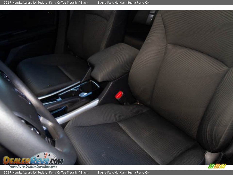 2017 Honda Accord LX Sedan Kona Coffee Metallic / Black Photo #17