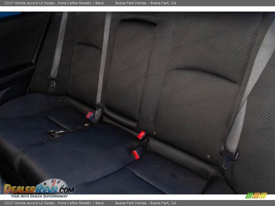 2017 Honda Accord LX Sedan Kona Coffee Metallic / Black Photo #18