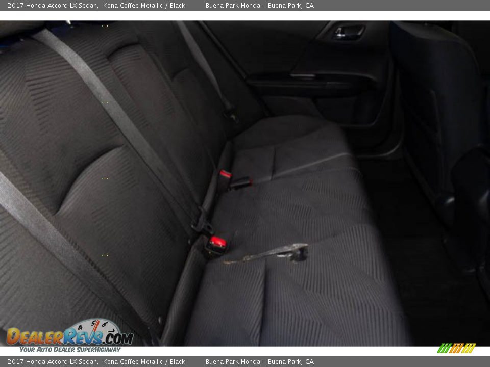 2017 Honda Accord LX Sedan Kona Coffee Metallic / Black Photo #20