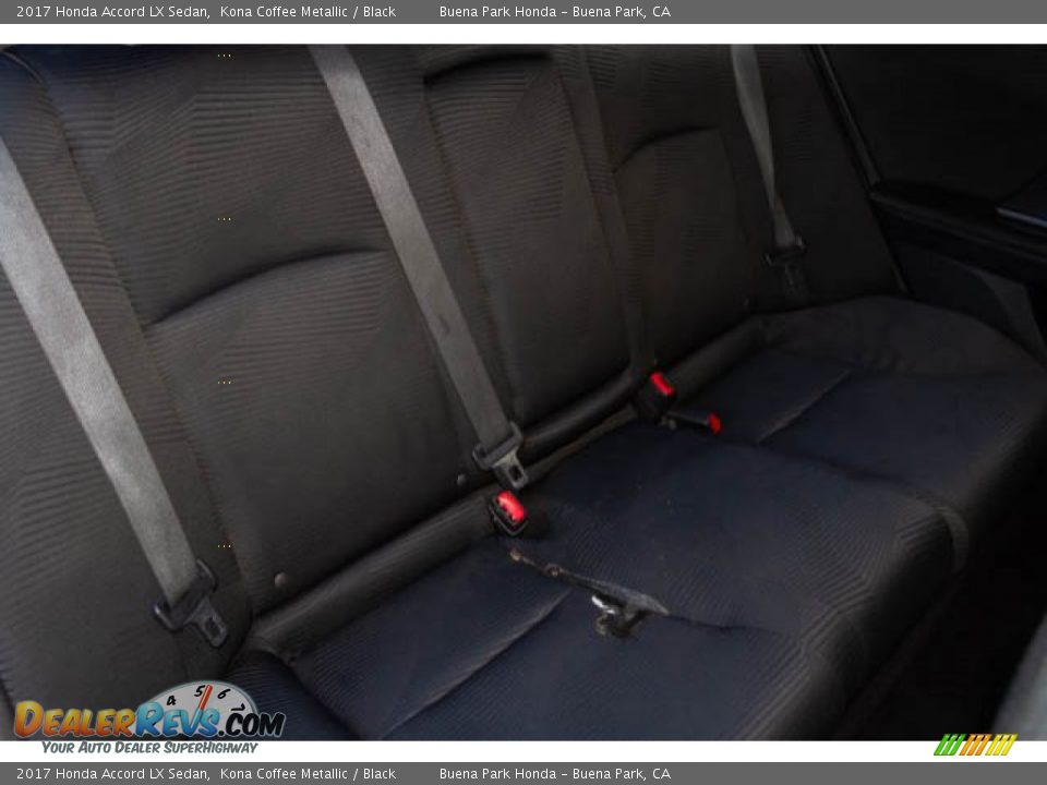 2017 Honda Accord LX Sedan Kona Coffee Metallic / Black Photo #21
