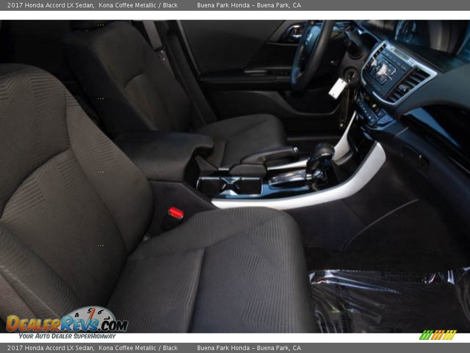 2017 Honda Accord LX Sedan Kona Coffee Metallic / Black Photo #22