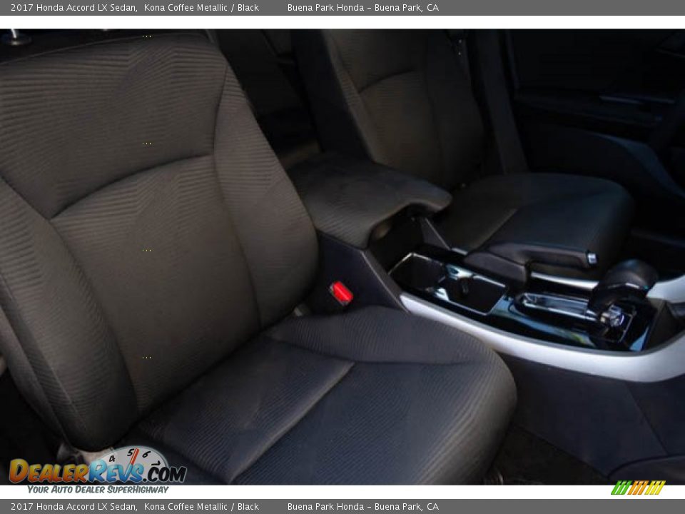2017 Honda Accord LX Sedan Kona Coffee Metallic / Black Photo #23
