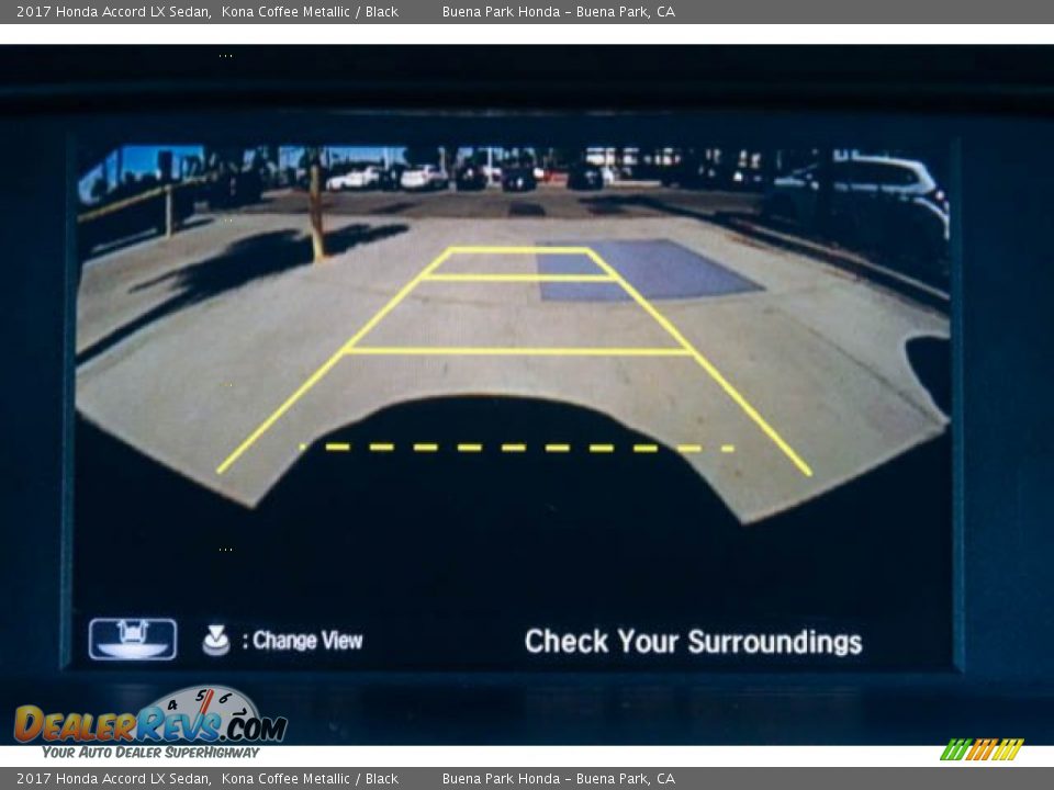 2017 Honda Accord LX Sedan Kona Coffee Metallic / Black Photo #25