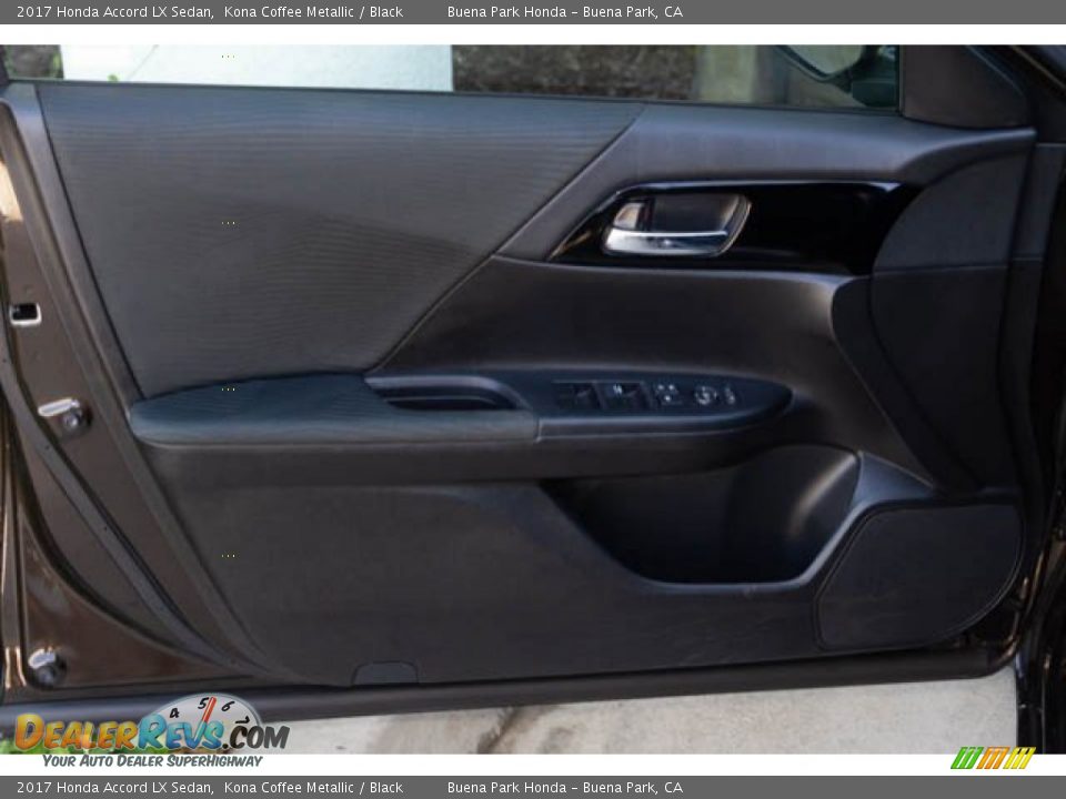 2017 Honda Accord LX Sedan Kona Coffee Metallic / Black Photo #27