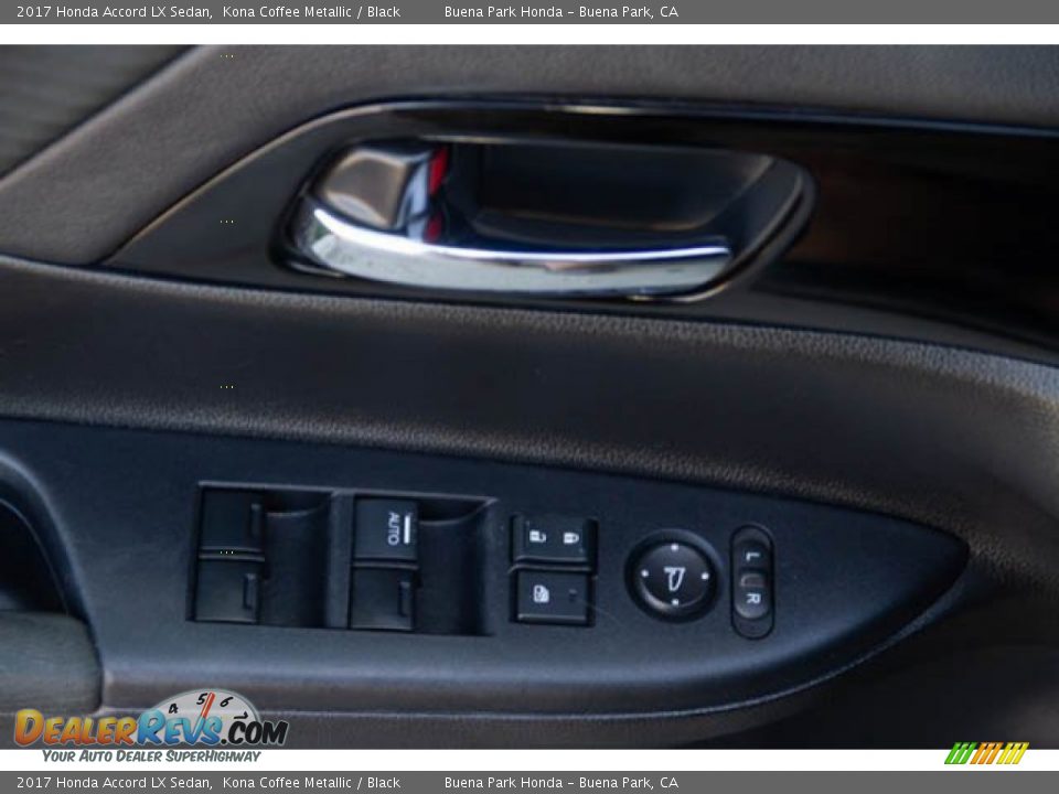 2017 Honda Accord LX Sedan Kona Coffee Metallic / Black Photo #28