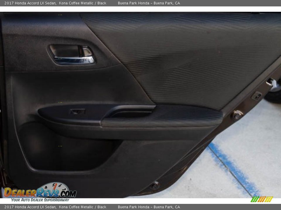 2017 Honda Accord LX Sedan Kona Coffee Metallic / Black Photo #30