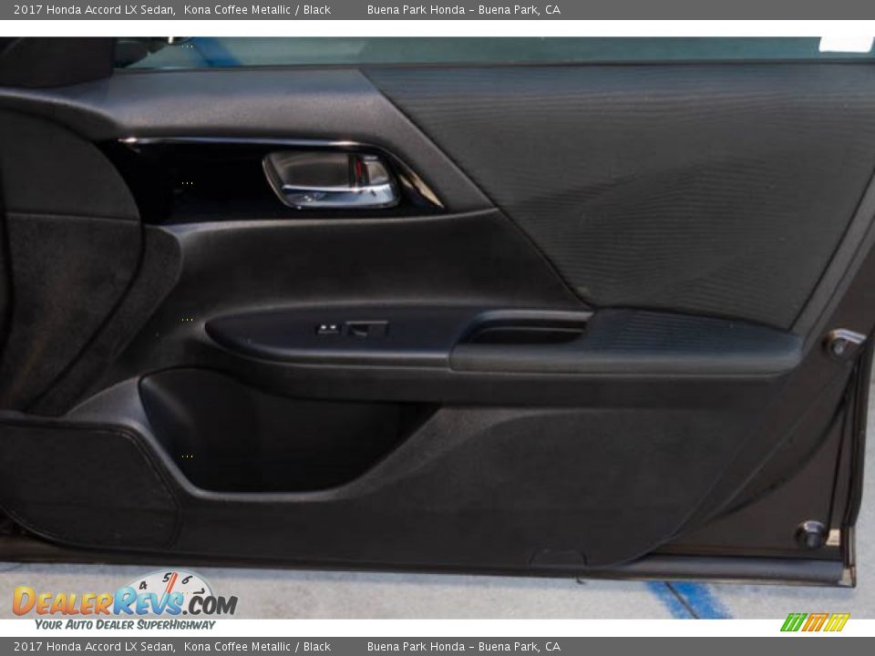 2017 Honda Accord LX Sedan Kona Coffee Metallic / Black Photo #31