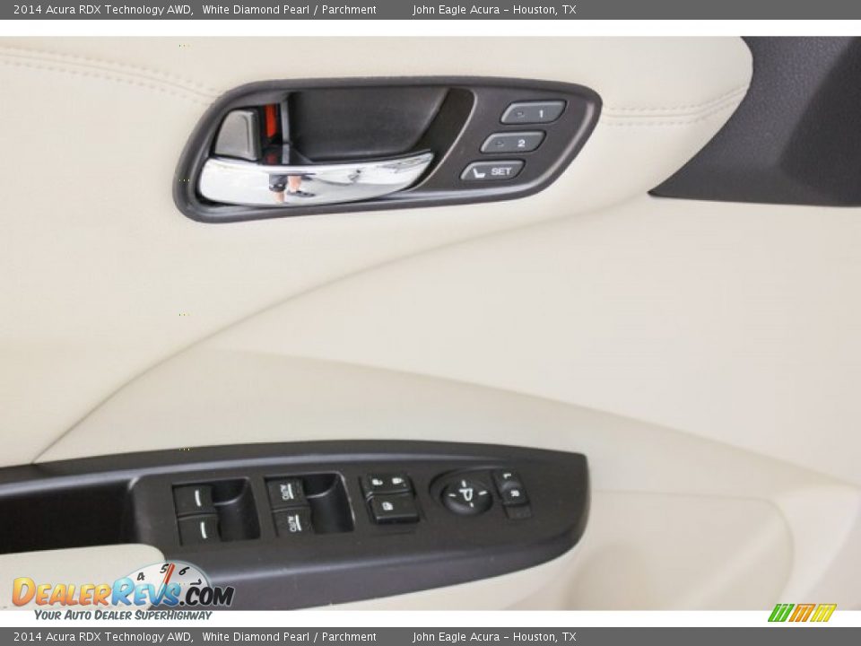 2014 Acura RDX Technology AWD White Diamond Pearl / Parchment Photo #15