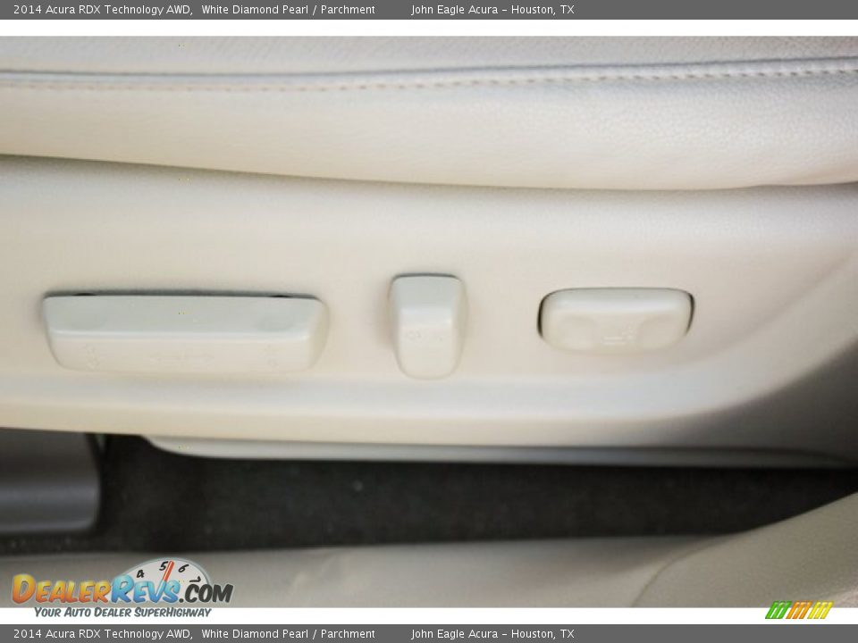 2014 Acura RDX Technology AWD White Diamond Pearl / Parchment Photo #16