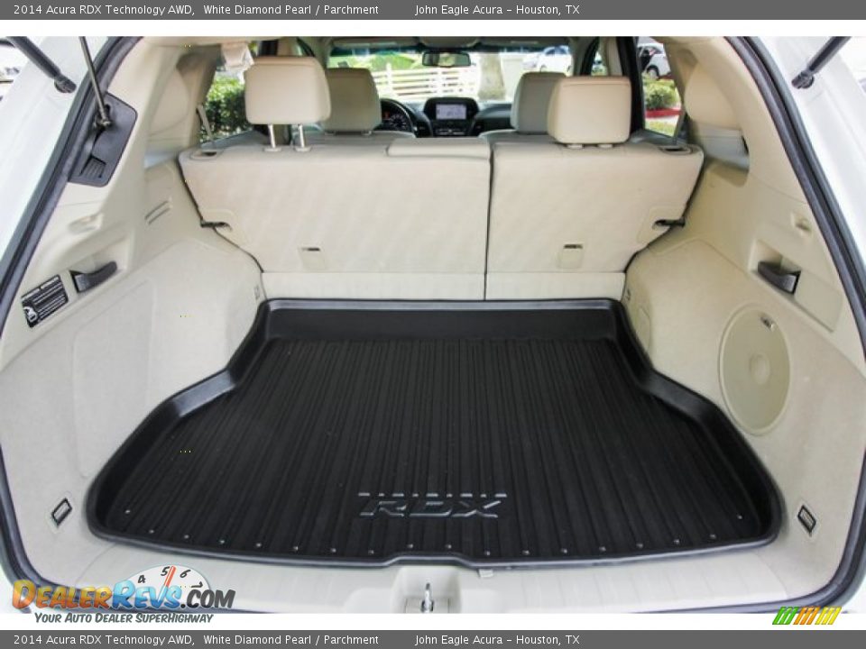 2014 Acura RDX Technology AWD White Diamond Pearl / Parchment Photo #22
