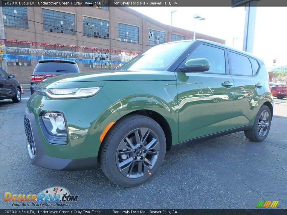 Undercover Green 2020 Kia Soul EX Photo #7
