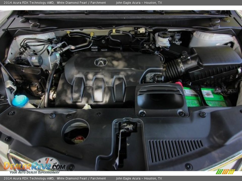 2014 Acura RDX Technology AWD White Diamond Pearl / Parchment Photo #27