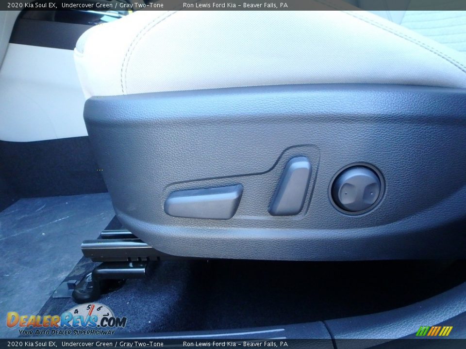 2020 Kia Soul EX Undercover Green / Gray Two-Tone Photo #12