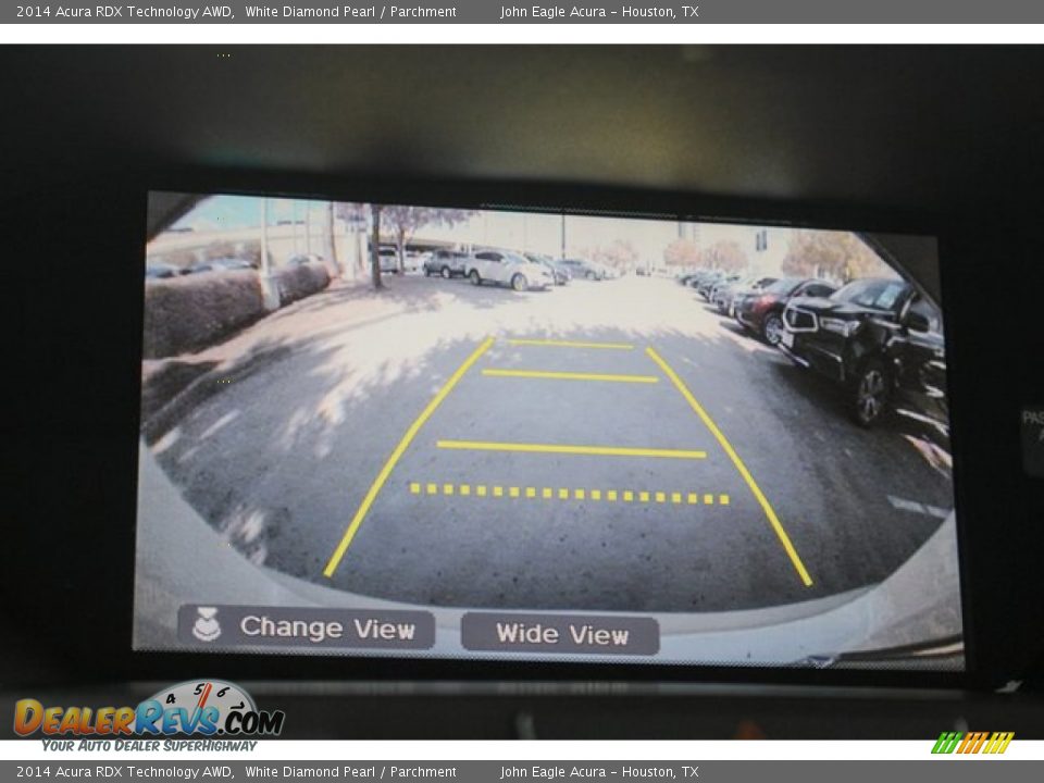 2014 Acura RDX Technology AWD White Diamond Pearl / Parchment Photo #34